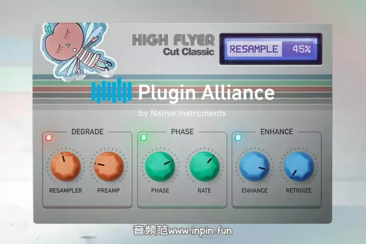 复古相位器-Cut Classic High Flyer-Mac 1.0.0 独家直装版 插件联盟 Plugin Alliance