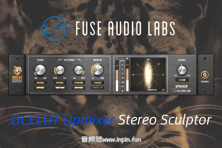 单声道转立体声-Fuse Audio Labs OCELOT Upmixer-Mac 1.0.0