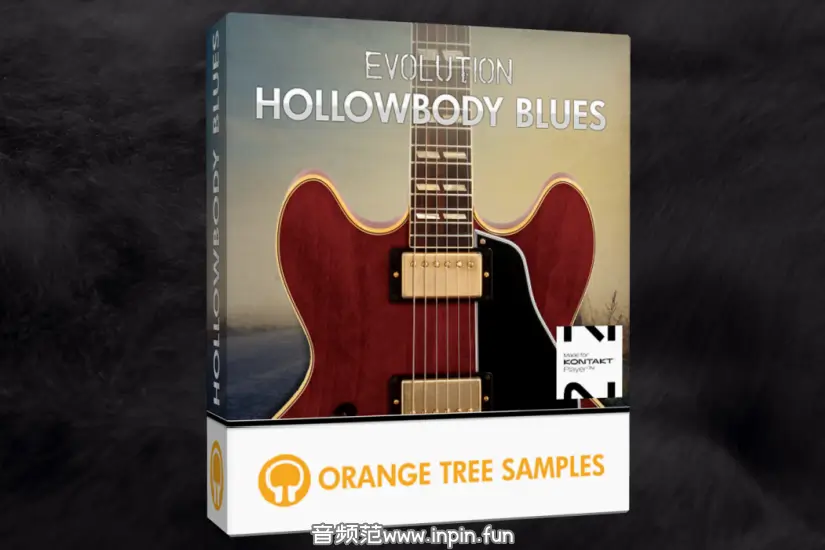 布鲁斯吉他-Orange Tree Samples Evolution Hollowbody Blues KONTAKT 1.3.0