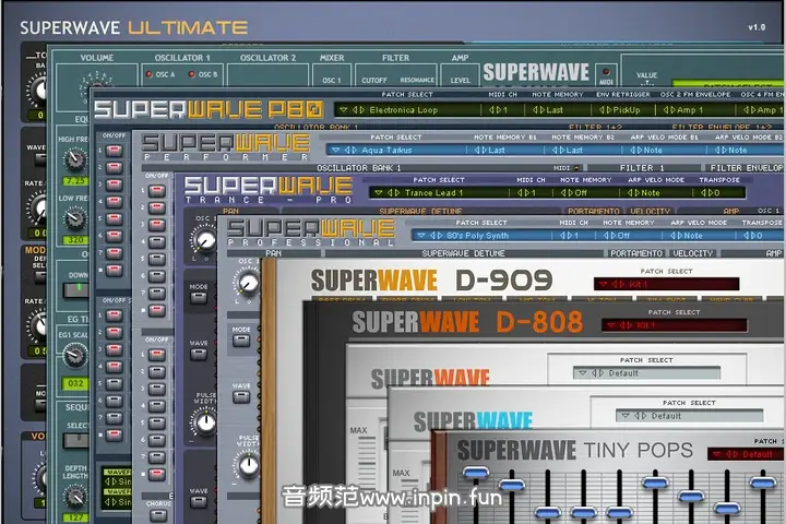 效果器合集-SuperWave Everything Bundle-Win 2025.4