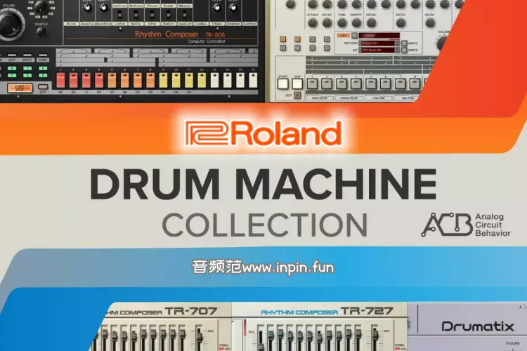罗兰鼓机系列-Roland Cloud Drum Machine Collection-Mac 2025.4