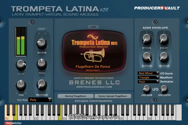 拉丁小号-​Producers Vault Trompeta Latina-Win