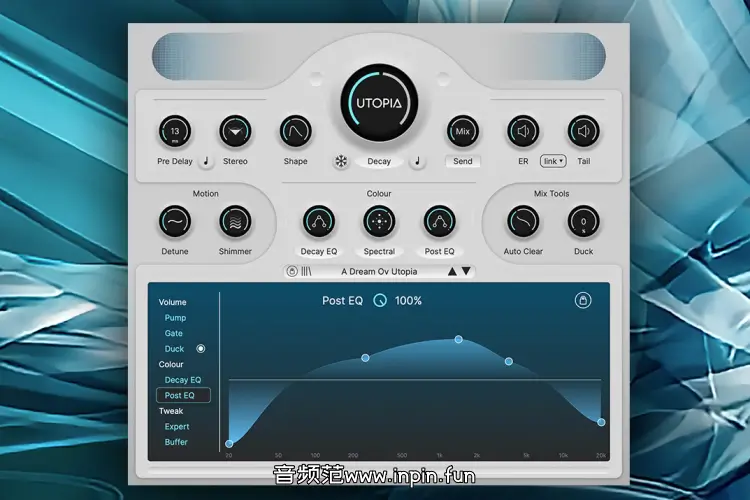 乌托邦混响-ADPTR Utopia-Mac 1.0.0 插件联盟 Plugin Alliance