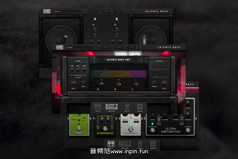 贝斯效果器-Modern Music Solutions Seismic Bass Suite-Mac 1.0.4