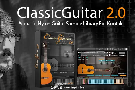 古典吉他-Pettinhouse Classic Guitar KONTAKT 2.1