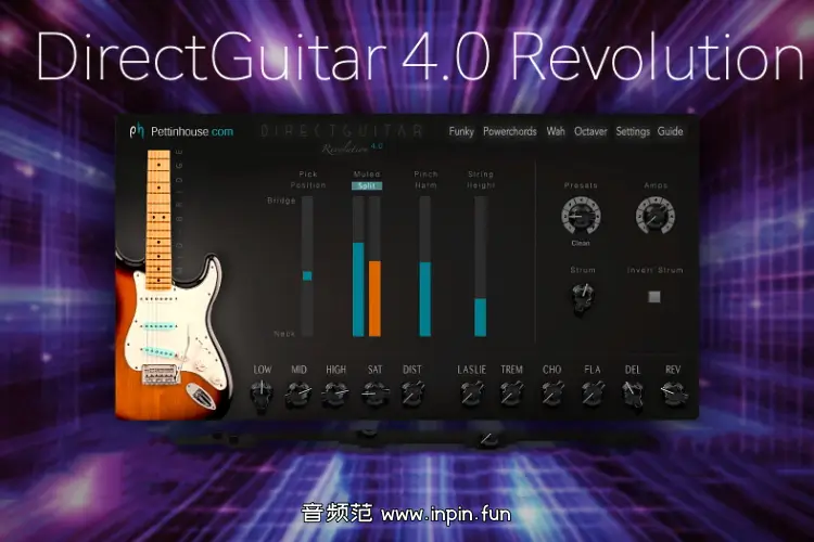电吉他-Pettinhouse Direct Guitar 4 KONTAKT