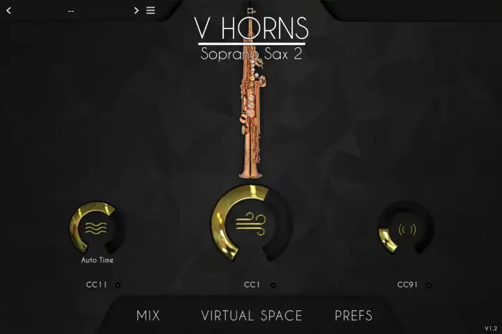 高音萨克斯-UVI Soundbank VHorns Soprano Saxophone 1.3.0