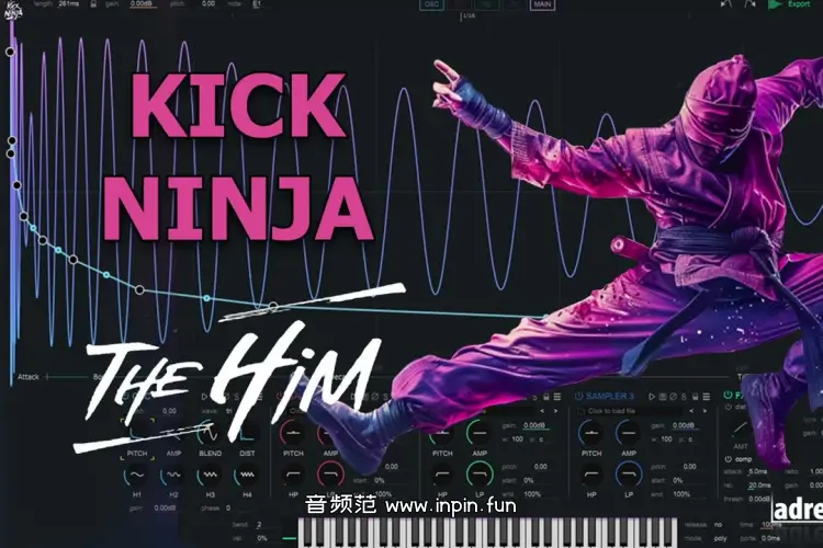 底鼓合成器-The Him DSP Kick Ninja-Win 1.2.0