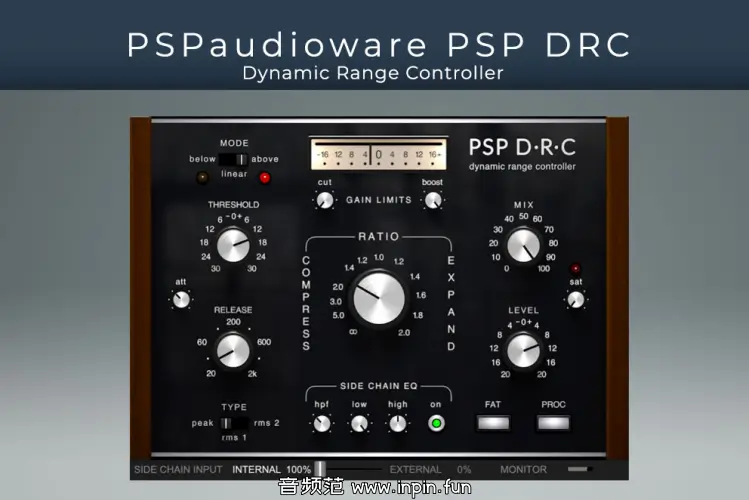 动态控制器-PSPaudioware PSP DRC-Mac 1.0.0