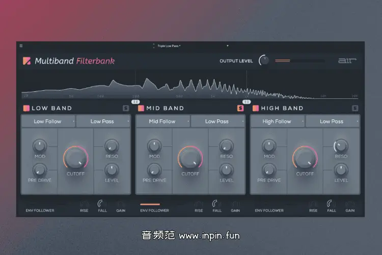 三段滤波器-AIR Music Technology AIR Multiband Filterbank-Win 1.2.1.14