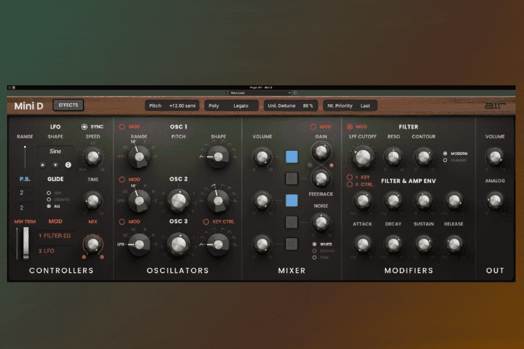 经典电子琴-AIR Music Technology Mini D-Win 1.2.1.14