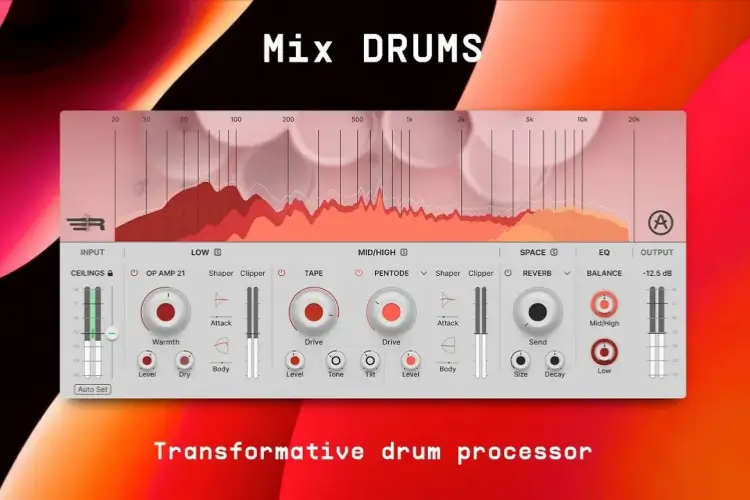 鼓混音插件-Arturia Mix DRUMS-Win 1.0.0