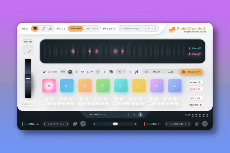 AI智能和弦弯曲-Pitch Innovations Fluid Chords 2-Win 1.0.2