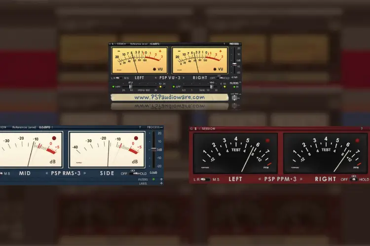 电平响度VU表-PSPaudioware PSP TripleMeter-Win 3.1.0