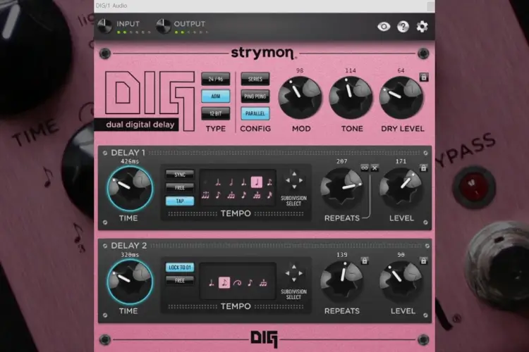 延迟效果器-Strymon DIG Plugin-Win 1.0.0