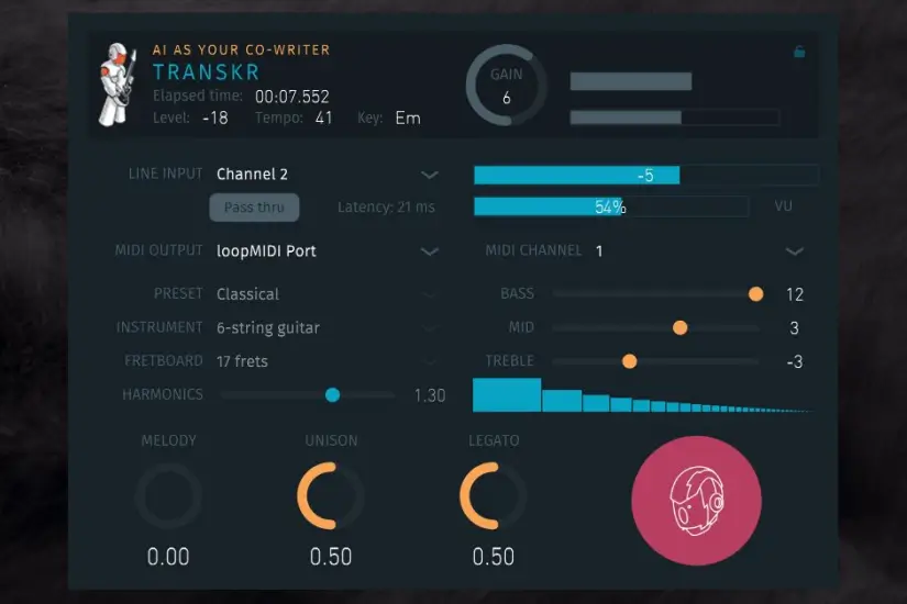 音频转MIDI-Algoriffix Transkr V2-Win 2.7.1