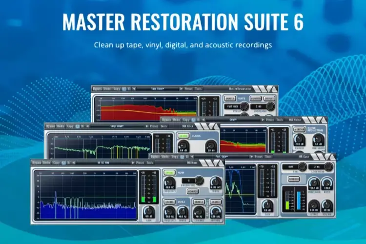 音频修复套装-Wave Arts Master Restoration Suite 6-Mac 6.0.9