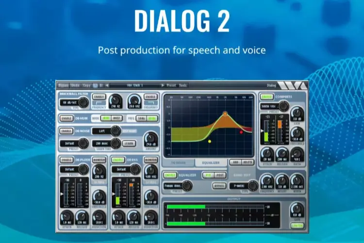 人声语音综合效果器-Wave Arts Dialog 2-Mac 2.1.0