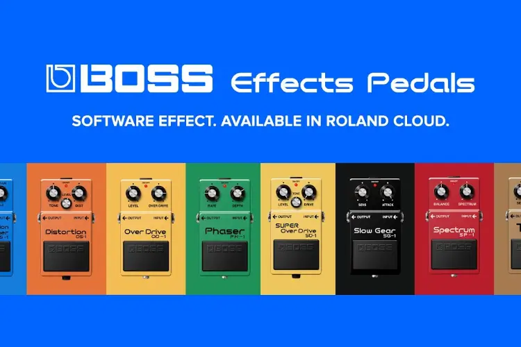 罗兰吉他效果器合集-Roland Cloud BOSS Effects Pedals-Mac 1.0.0