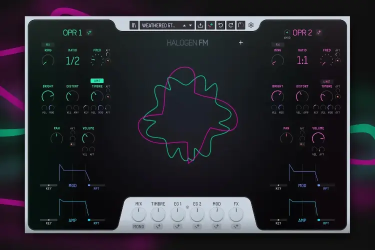 合成器-GForce Halogen FM-Mac 1.0.1