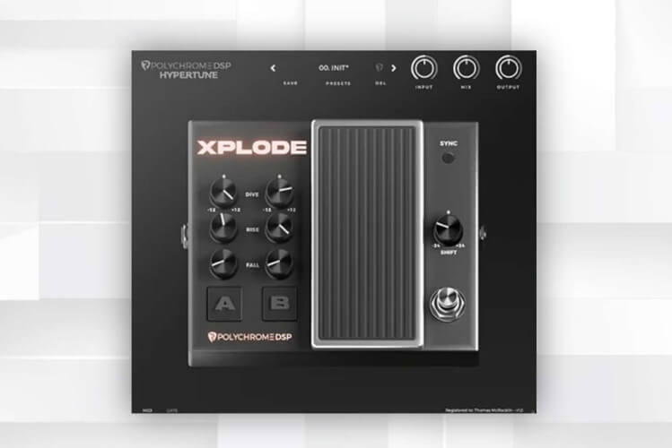 吉他效果器-PolyChrome DSP XPlode-Win 1.0.0