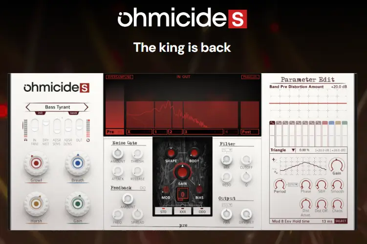 多段失真效果器-OhmForce Ohmicide S-Win 1.0.1