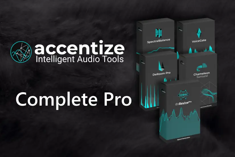 效果器合集-Accentize Complete Pro Bundle-Mac 2025.7