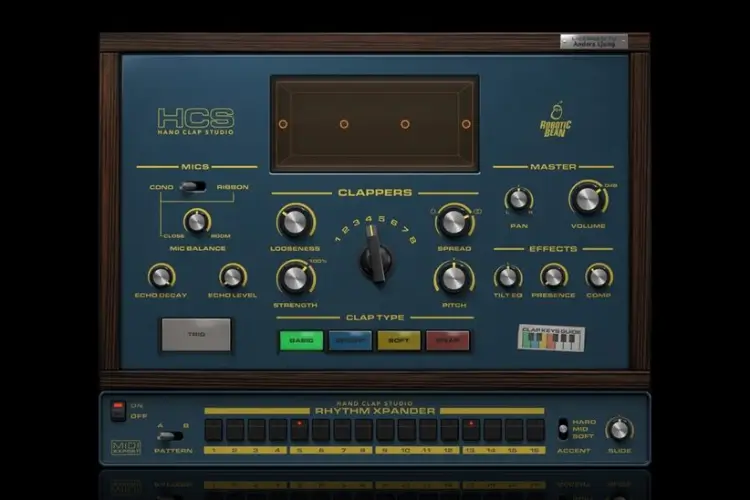 合成拍手弹指音源-Robotic Bean Hand Clap Studio-Win 1.4.0