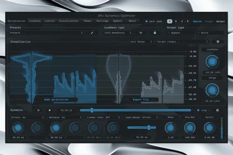 效果器合集-APU Software APU Loudness Series-Mac 4.2.6