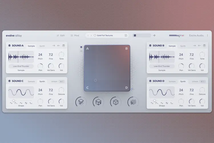 混合音源-Excite Audio Evolve Alloy-Win 1.0.1