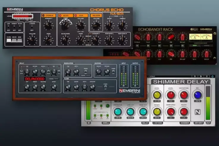 延迟效果器合集-Nembrini Audio Delay Bundle-Mac 2025.8