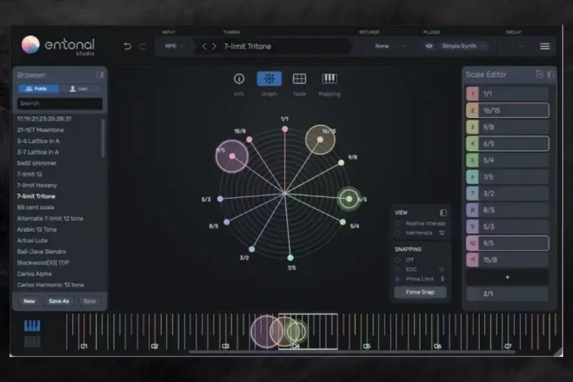 微分音调律插件-Node Audio Entonal Studio-Win 1.1.4