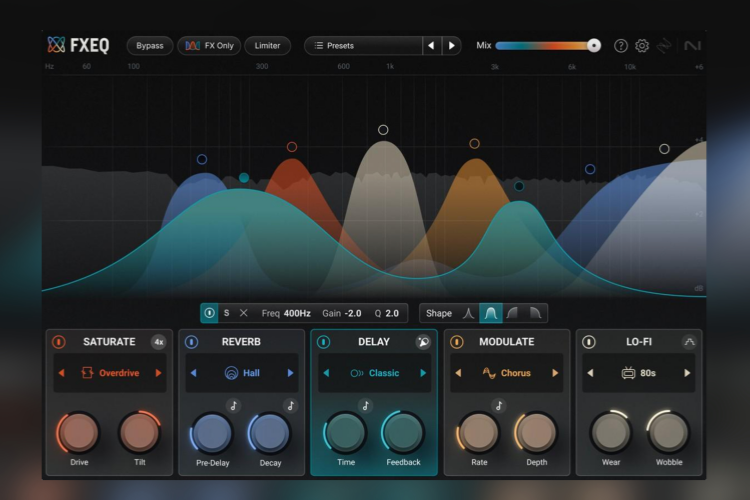 综合效果器-iZotope FXEQ-Mac 1.0.0