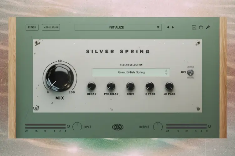 复古弹簧混响-Teletone Audio Silver Spring-Mac 1.0.0
