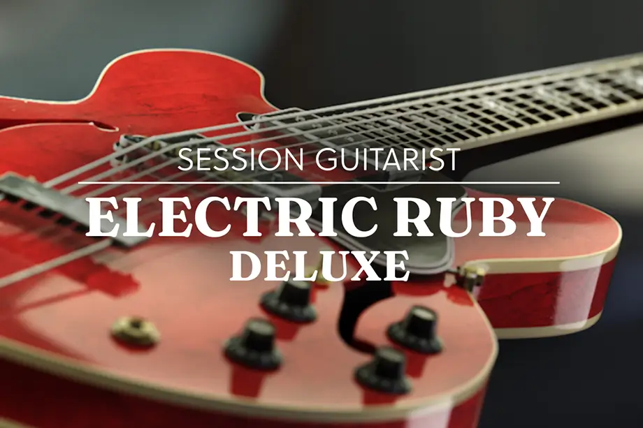 经典空心电吉他豪华版-Native Instruments Session Guitarist Electric Ruby Deluxe KONTAKT