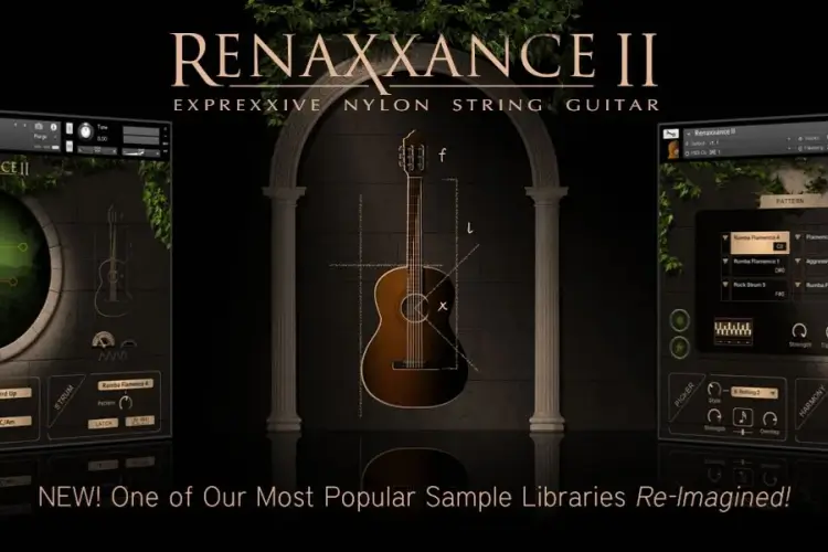 尼龙吉他-Indiginus Renaxxance II Exprexxive Nylon String Guitar KONTAKT