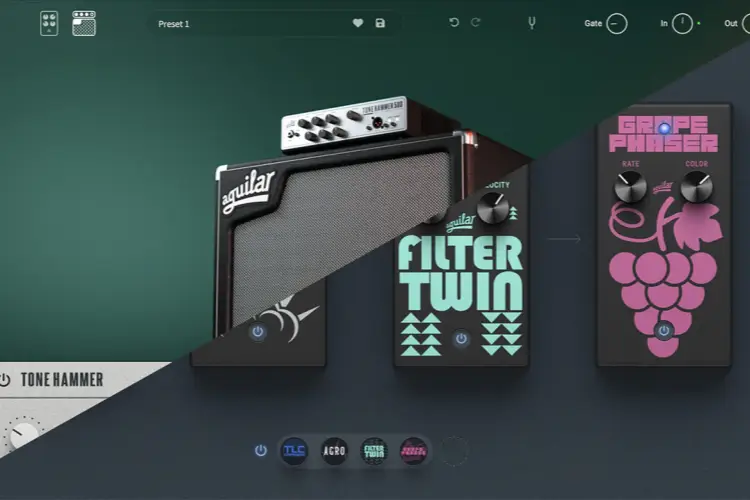 吉他贝斯效果器-Aguilar Aguilar Plugins Suite-Win 1.0.0