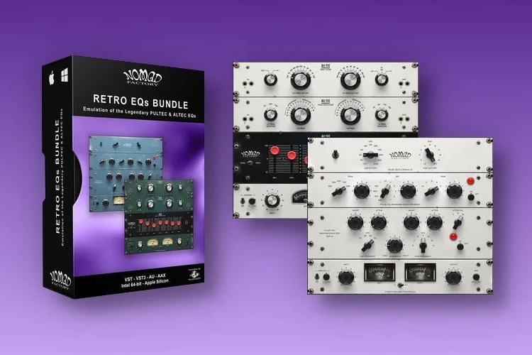 均衡器套装-Nomad Factory Retro EQs Bundle-Win 2.3.0