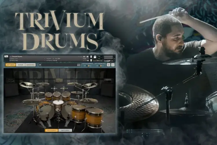 摇滚金属架子鼓-Bogren Digital Trivium Drums KONTAKT