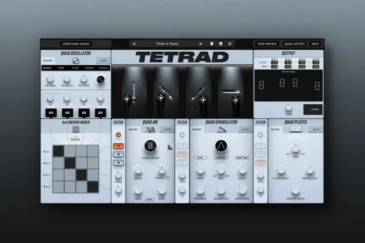 合成器-Physical Audio Tetrad-Win 1.1.5