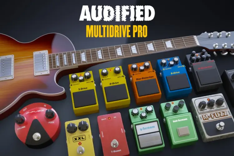 吉他效果器-Audified MultiDrive PRO-Win 1.2.0