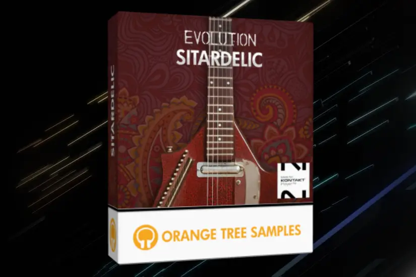 锡塔尔电吉他-Orange Tree Samples Evolution Sitardelic KONTAKT 1.3.0