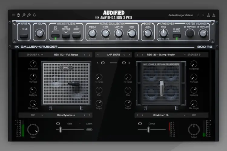吉他贝斯箱头-Audified GK Amplifikation 3 Pro-Win 3.1.6