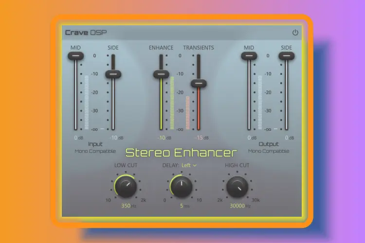 立体声扩展插件-Crave DSP Crave Stereo Enhancer-Win 1.0.9 直装版 独家