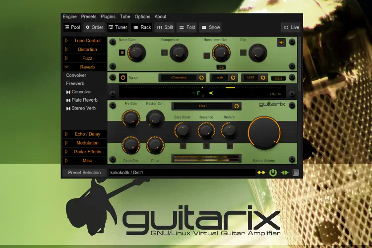 吉他效果器-MusicLab Guitarix-Win 1.38