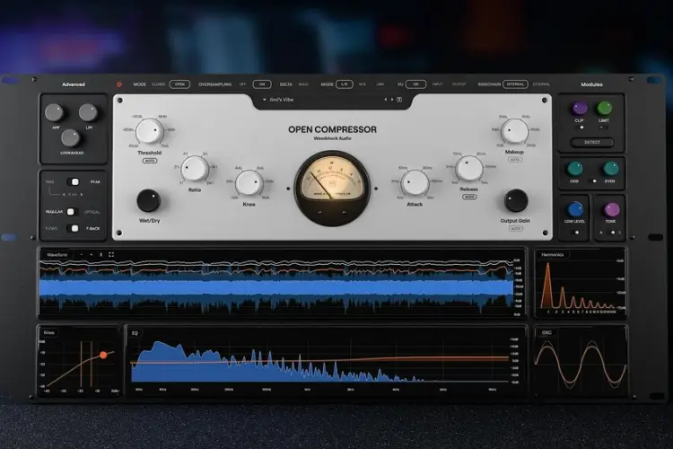 万能开放式压缩器-Woodstock Audio Open Compressor-Win 1.0.2