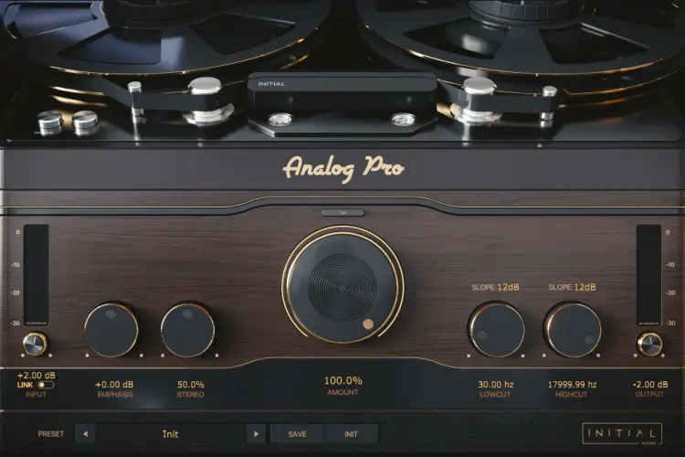 复古饱和染色-Initial Audio Analog Pro-Win 1.3.0