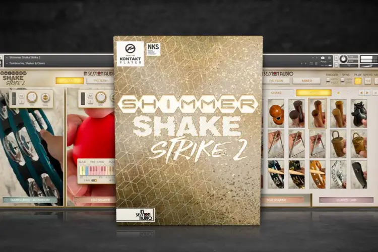小打击乐-In Session Audio Shimmer Shake Strike 2 KONTAKT
