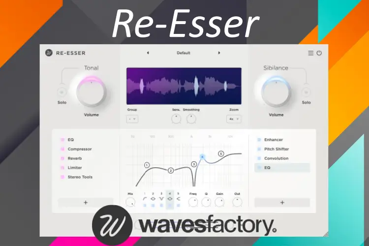 齿音消除-Wavesfactory Re-Esser-Mac 1.0.1
