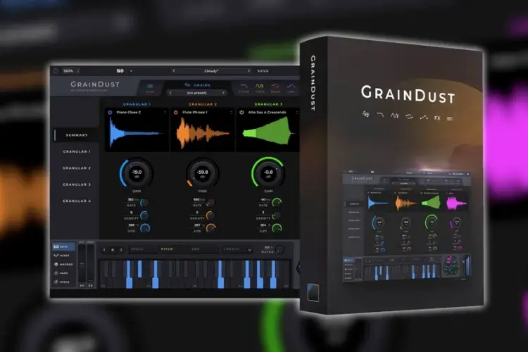 粒子效果器-Sound Particles GrainDust-Win